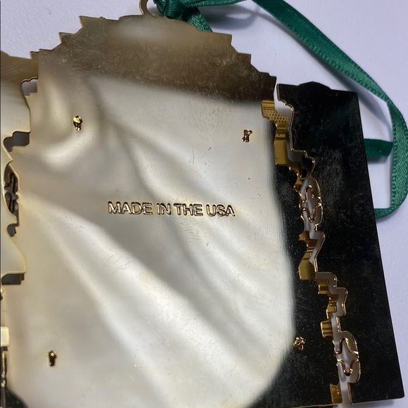 2005 White House Historical Association Gold Christmas Ornament - Picture 4 of 7